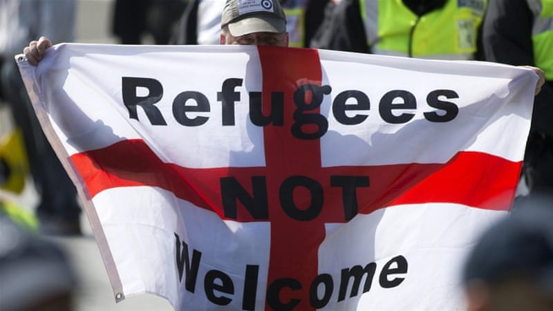 RefugeesNotWelcome